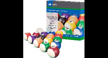 Pool ballen set Polyester 57.2mm Economy