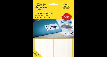 Avery Etiketten Zweckform 76 X 19 Mm Papier Wit 324 Stuks