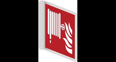 Brandslang haaks bord - 150 x 150 mm