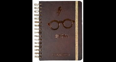 Harry Potter Notitieboek A5 Ringband Karton/papier Bruin
