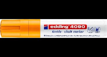 Edding 4090 krijtmarker (4-15 mm rond) Neon Oranje