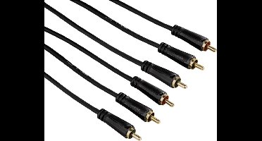 Hama kabel YUV 10.0m, 3ster