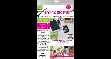 Vaessen Creative Krimpfolie - A4 - Transparant - 25 stuks