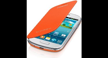 Samsung Flip Cover voor de Samsung Galaxy S3 Mini - Oranje