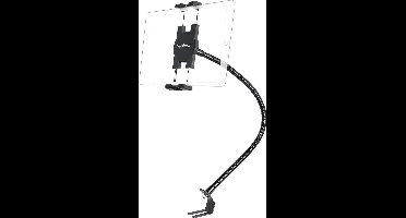 Tablet Houder voor Auto met Zwanenhals - 360° Draaibaar voor Telefoons & Tablets (4-11 inch)