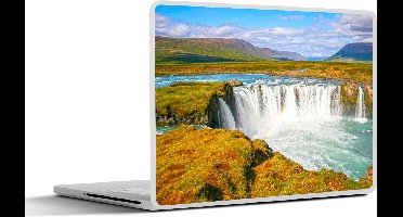 Laptop sticker - 13.3 inch - Waterval - Water - Natuur - 31x22,5cm - Laptopstickers - Laptop skin - Cover