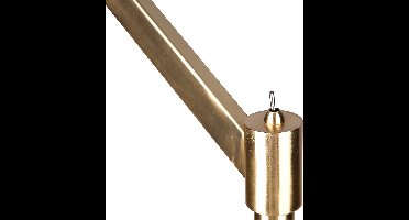 Vloerlamp Trio Leuchten Cassio messing