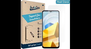 Just in Case screenprotector geschikt voor Xiaomi Poco M5 - Screenprotector Gehard Glas