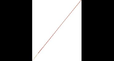 TRU COMPONENTS 1567803 Draad LiFY 1 x 0.25 mm² Rood 50 m