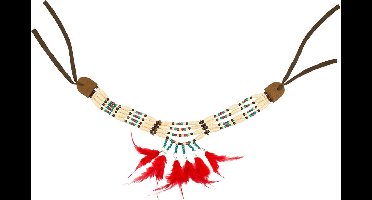 Boland - Ketting Lootah - Volwassenen - Vrouwen - Indiaan - Cowboy - Indiaan