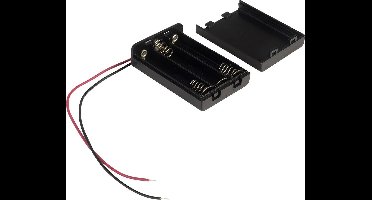 TRU COMPONENTS SBH431A Batterijhouder 3 AAA (potlood) Kabel