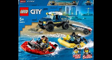 LEGO City Elite Politieboot Transport - 60272