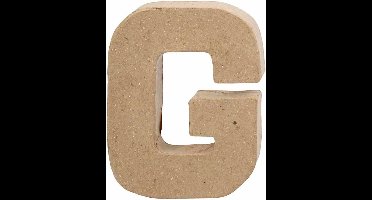 Creative Letter G Papier-mâché 10 Cm