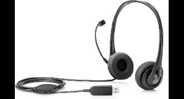 HP HP Stereo USB Headset On Ear headset Computer Kabel Stereo
