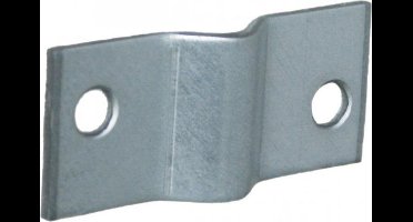 Gaaspaneelklem voor 6 mm gaas 50x20 mm RVS - 1 st.