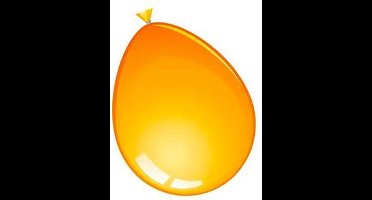 Globos ballonnen oranje 50 stuks 30 cm