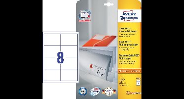 Huismerk Avery 4782 Universele Etiket 97x67.7mm