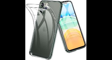 Just in Case Flexibel beschermend hoesje iPhone 11 Pro TPU clear case - Doorzichtig