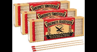Zwaluw XXL lucifers - 120x stuks - 20 cm - aanmaaklucifers - bbq - bbq - kachel - open haard aansteken