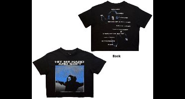 Billie Eilish - HMHAS Tracklist Crop top - 2XL - Zwart
