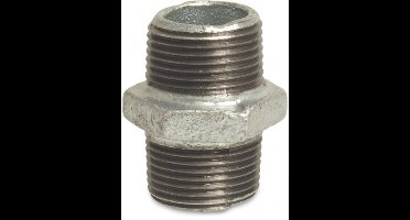Nippel 280 Dubbel 1.1/2Bux1.1/2Bu Verz