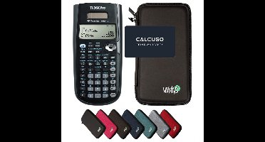 TI-36X Pro MultiView incl. WYNGS Beschermhoes Zwart - Wetenschappelijke Rekenmachine - Basis Pakket
