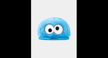 Sesame Street Snapback Pet Cookie Monster Novelty Fur Blauw