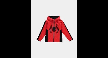 Spider-Man Kids - Miles Morales Jas met capuchon rood 122/128 Polyester -