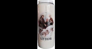 9-dagen Brander Wit Uit Dank 6.8x18cmnl- Avec Priere