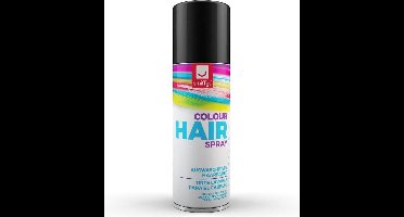 Smiffys - Hair Colour Haarlak - Zwart