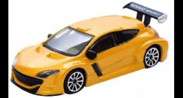 Bburago RENAULT MEGANE 2010 geel schaalmodel 1:43