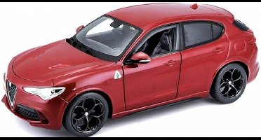 Alfa Romeo Stelvio 1:24 rood