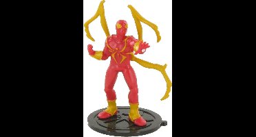 Comansi Speelfiguur Iron Spider-man 9 Cm Rood