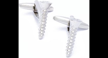 Manchetknopen - Schroef Schroeven Zilverkleurig