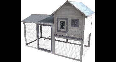 Flamingo Dierenverblijf Calimero Cottage - 197x93x143 cm