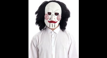 Witbaard Masker Saw Rubber Wit/zwart/rood Mt One-size