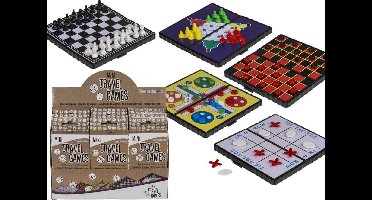 Spel - Reisspel - Magnetisch - Mini - 7x7cm - 1st. - Willekeurig geleverd