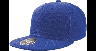 Atlantis Snap Back Flat Visor 6 Panel Cap (Koninklijk)