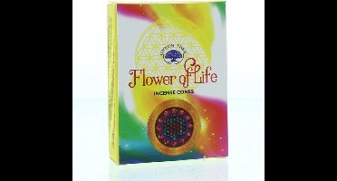 Kegelwierook Flower Of Life - 10St