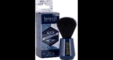 Benecos natural beauty Natural for men only shaving brush - scheerkwast 1 Stuks