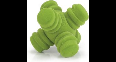 Sprong hondenspeeltje cross - Groen 9