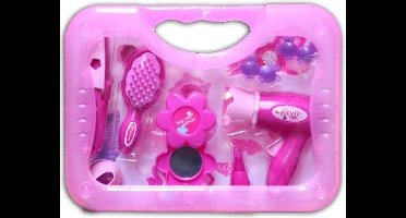 Jonotoys Beautycase Met Accessoires Roze