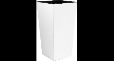 Prosperplast Bloempot met een inzet Urbi Square DURS225-S449 - Wit