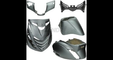 DMP Plaatwerkset - SP EVO-1 - Mat titanium - 5-delig - Zip2000