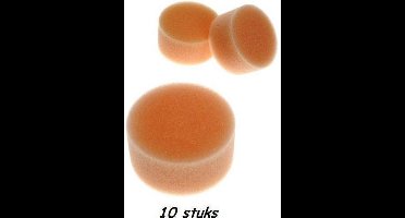 10x ronde grimas schmink sponsjes