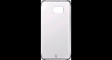 Hoesje geschikt voor Samsung Galaxy S6 - Siliconen Hoesje met Versterkte Rand Shockproof Transparant Doorzichtig, TPU Gel Soft Hoesje