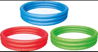 Bestway Kinderzwembad 3 Ringen - 152x152x33cm - Groen