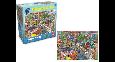 Goliath That's Life Puzzel - Traffic Jam, 1000 stukjes