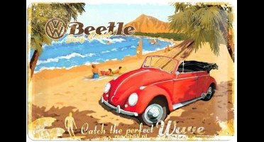 Nostalgic Art Metalen bord VW Beetle
