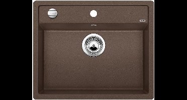 blanco Keukenspoelbak Spoelbak Blanco Dalago 6 opbouw cafe 515066. Draaiknopbediening.